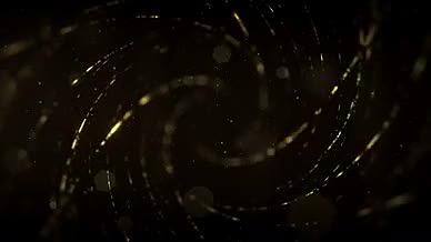 奢华金色粒子漩涡颁奖典礼大气开场AE模板视频的预览图